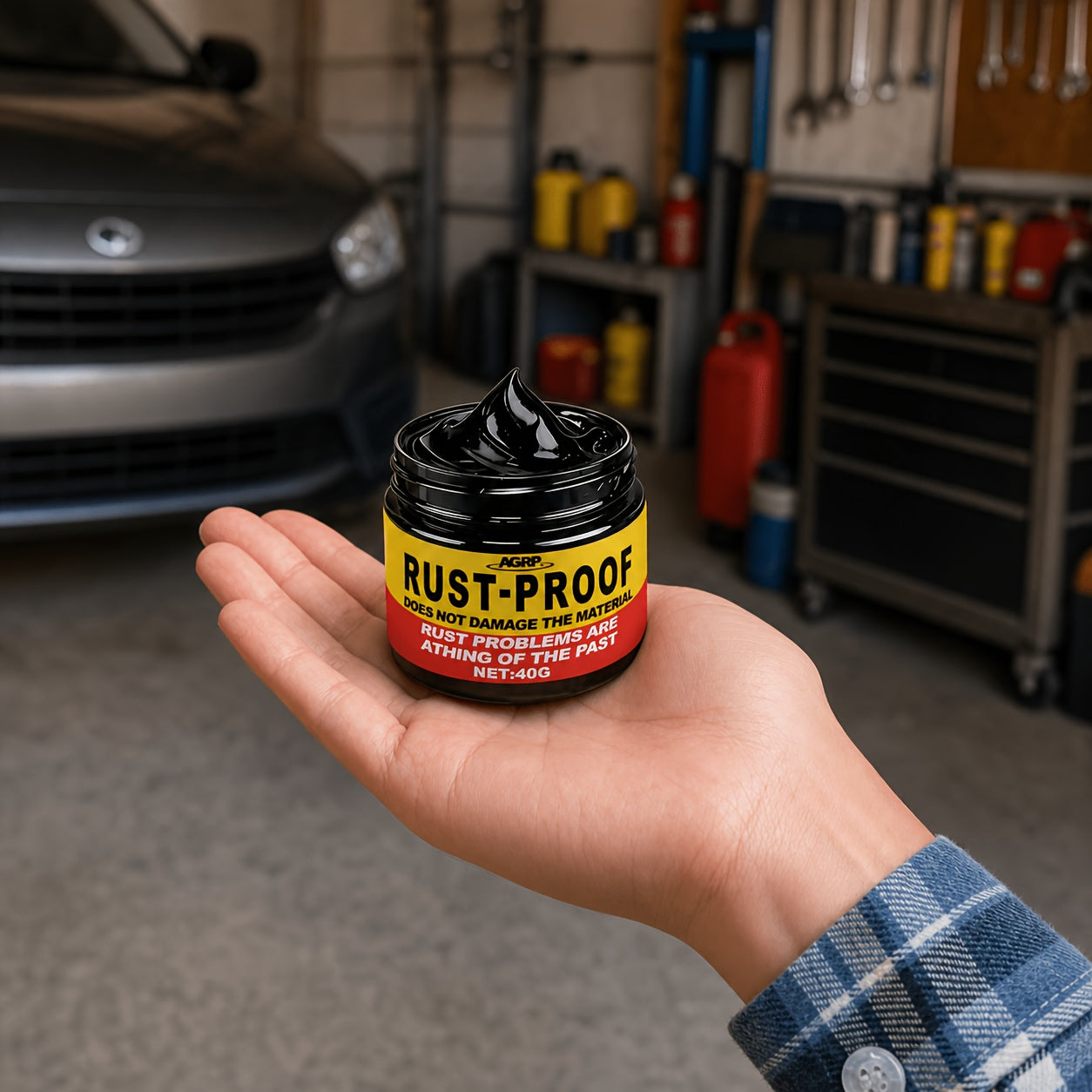 Automotive Metal Polish-Metal Rust-Preventive Conversion Coating: Delivers Excellent Results And Forms a Long-Lasting Protective Layer for The Maintenance of Automotive Metal Parts And All Types of Metals