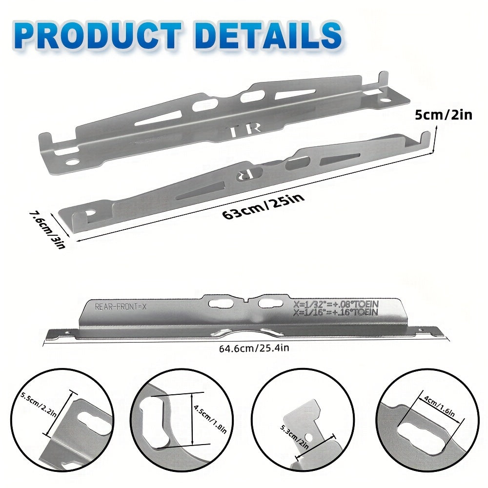 Toe Alignment Tool Plates, Wheel Alignment Tool, Alignment Tools Automotive, Provides Accurate Wheel Alignment Measurements, Toe Alignment Tool for Car, Truck, SUV