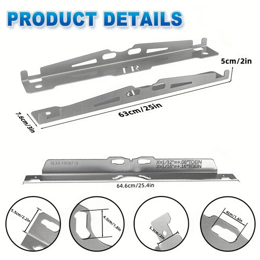 Toe Alignment Tool Plates, Wheel Alignment Tool, Alignment Tools Automotive, Provides Accurate Wheel Alignment Measurements, Toe Alignment Tool for Car, Truck, SUV