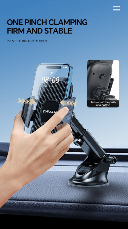 Upgraded Truck Magnetic Mobile Phone Stand - Adjustable Arm with Ergonomic Grip, Strong Suction Cup And Elliptical Design, Compatible with iPhone, Samsung, Android Smartphones, General Motors, Fashion Accessories, Texture Anti Slip Pad