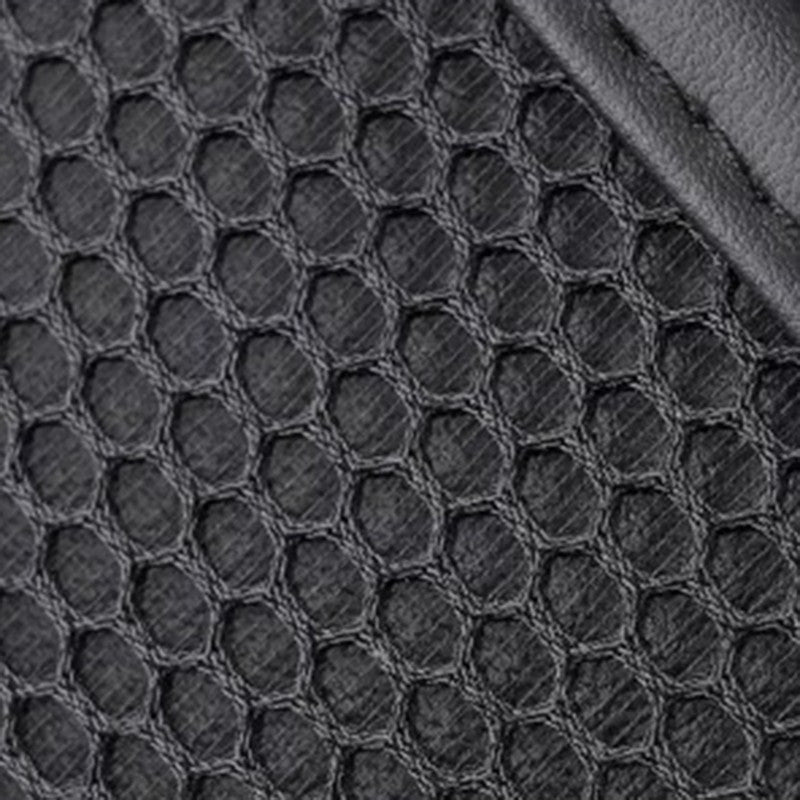 Fit PU Leather Car Seat Back Organizer with Multiple Compartments, Mesh Pockets & Laptop Holder - Foldable Travel Storage Bag for Car Interior Accessories