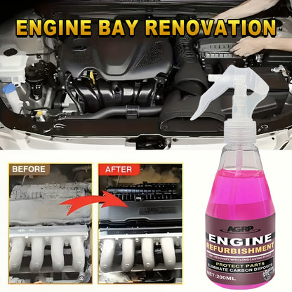Plastic Care Spray, Engine Bay Revival Kit - Engine Protection Spots Remover Spray | Gloss Enhancer | Simple to Use, Easy Application, Effective Formula, Auto Detailing, Car Enthusiasts