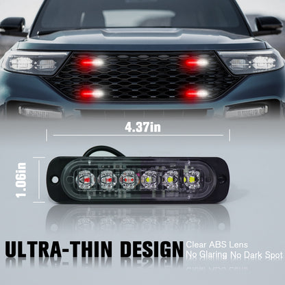 8pcs Ultra-Bright LED Light Bar, LED Car Lights, Car Light LED Truck Pickup Lighting Decoration With For Truck，RV，Car Van， Boat