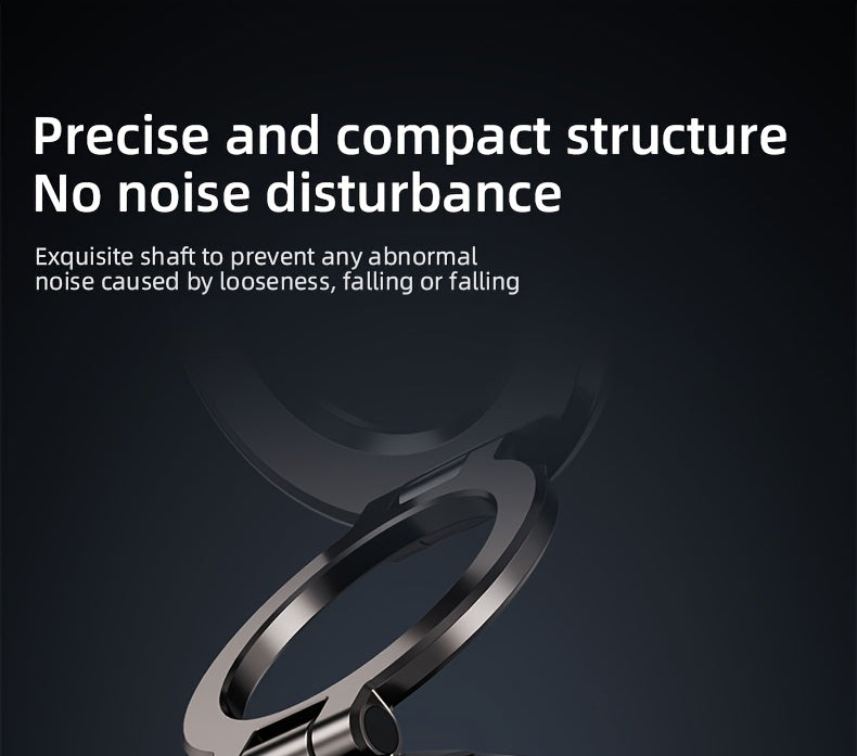 Magnetic Car Phone Holder [78+LBS Strongest Suction And 2400gf Strongest Magnetic Force] 360° Adjustable Car Phone Holder, Car Phone Holder for I Phone 16 Pro Max 15 14 13 12 Plus (Aluminum Alloy)