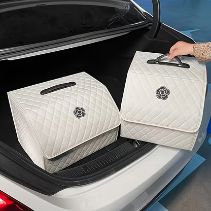Car Trunk Storage Box, Multifunctional, Foldable, Large Capacity Car Storage, Car Interior Additions
