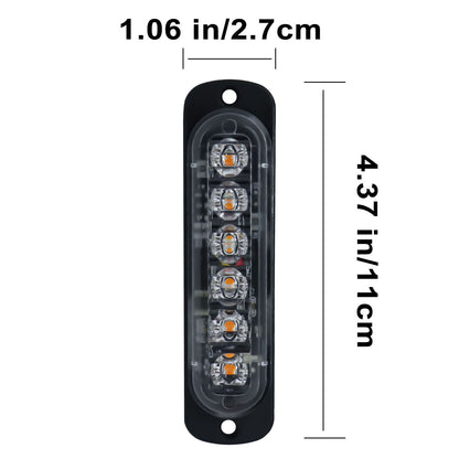8pcs Ultra-Bright LED Light Bar, LED Car Lights, Car Light LED Truck Pickup Lighting Decoration With For Truck，RV，Car Van， Boat