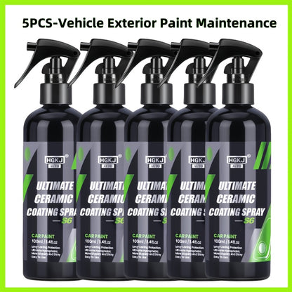 Car Paint Coating Spray, Car ProtectionCoating Spray, Multi-functional Coating Renewal Agent, Ceramic Car Coating Agent Spray, Fast-Acting Coating Spray