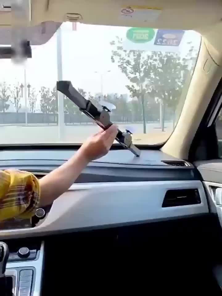 Automatic Retractable Windshield Sunshade with UV Protection Function, Adjustable Sunshade And Insulation Effect, Made of Aluminum Material, Suitable for Various Vehicle Windshields