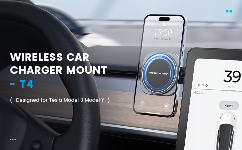 Upgraded Model of for Tesla Magnetic Car Holder - T4