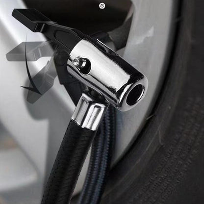 150 PSI Car Inflator Pump Portable Air Pump for Sedan, Multifunctional 12V with Pointer Gauge, Without Battery