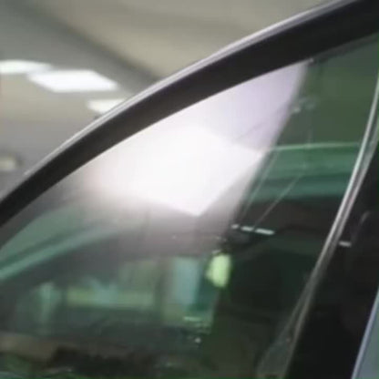 1 Roll Of 19.7 X 118 Inch Two-color Gradient Window Film | Heat Resistant, VLT, Protective, Contrasting, Tear-off and Paste, PET Material, Universally Applicable for Vehicle Exterior Accessories