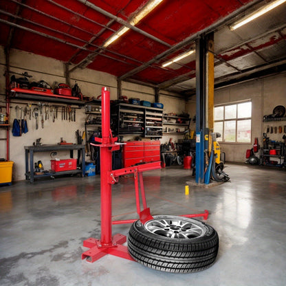 Portable Manual Tire Removal Machine, 8-16 Inch Tire Bead Breaker Loading and Unloading Tool, Suitable for Home Garages and Small Auto Repair Shops