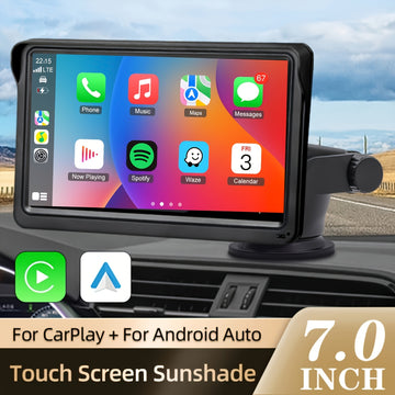 Car Stereo Touchscreen with CarPlay & Android Auto – Wireless GPS Navigation, Backup Camera, FM Radio, Mirror Link | 7", 9", 10.26" Screen Options