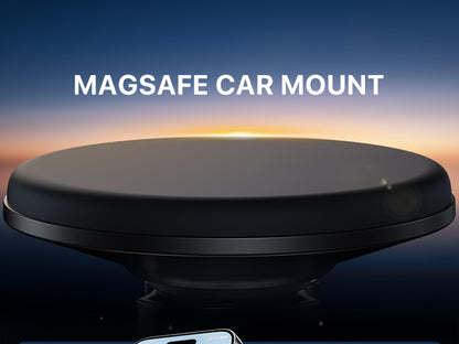 Magnetic Car Mount, Strong Magnetic Phone Holder for Car Vent, 360° Rotation Hands Free Phone Holders for Your Car, Universal Air Vent Car Cell Phone Holder Mount for iPhone & All Phones