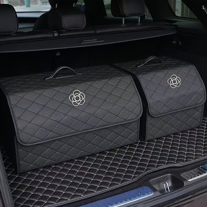 Car Trunk Storage Box, Multifunctional, Foldable, Large Capacity Car Storage, Car Interior Additions