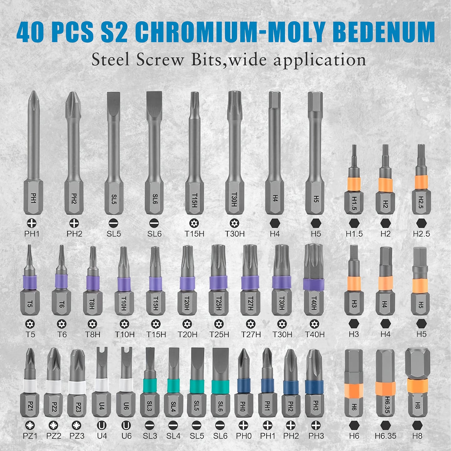 42in 1 Magnetic Screwdriver Set, DIY Ratchet Mini Screwdriver Set, Removable Self-assembly Precision Screwdriver Kit, Magnetic DIY Precision Tool Kit for PC Mobile Watch Bicycle