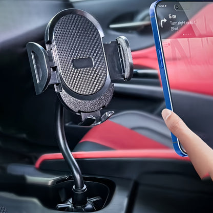 360° Rotating Cup Phone Holder, No Shaking, Adjustable And Retractable Car Phone Holder, for All Smart Phone,  Fit for Car And Truck.