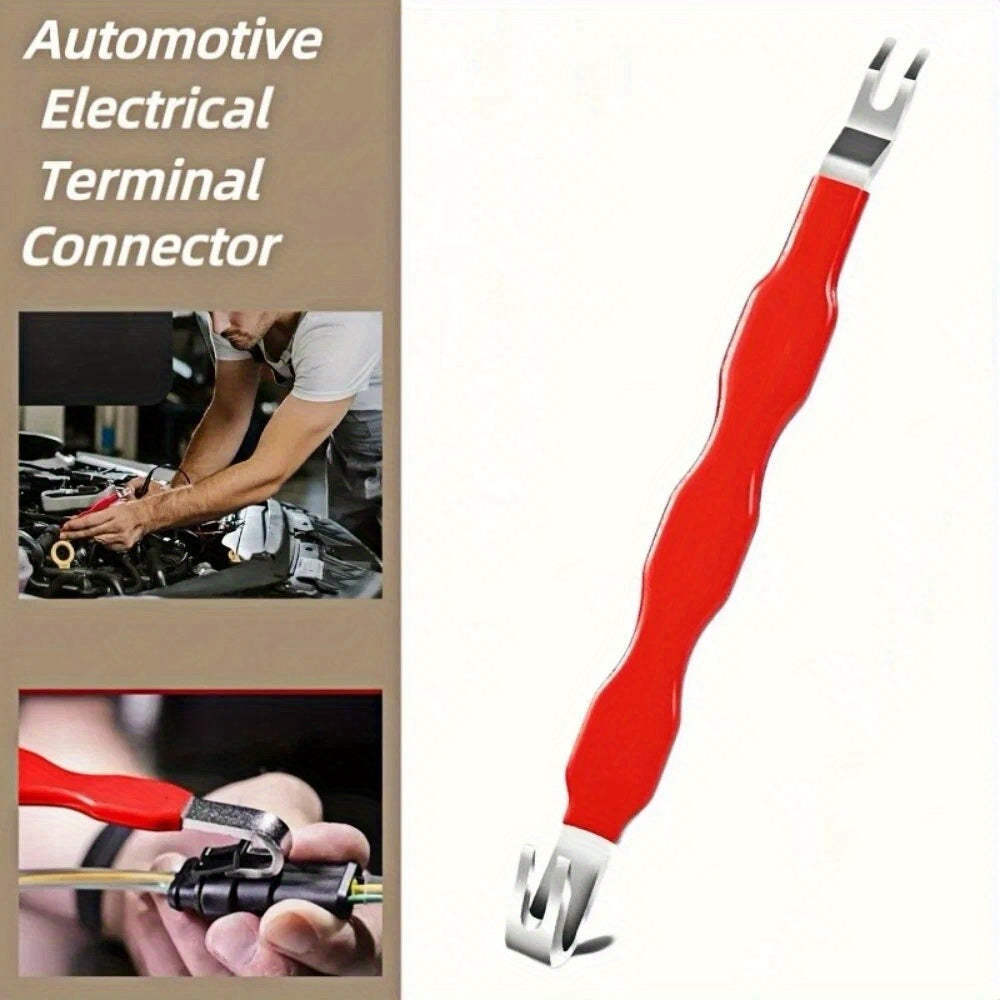 2pcs Electrical Terminal Connector Removal Tools, Automotive Wiring Harness Plug Removal And Separation Tools Electrical Connector Separator Tool Universal for Most Vehicles