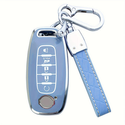 Key Fob Cover Case for Nissan for Pathfinder for Rogue for Kicks Accessories