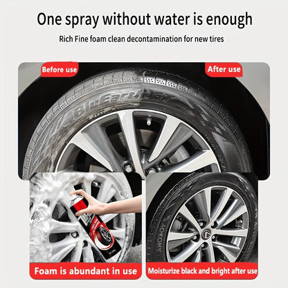 Tire Maintenance Coating Paste - Durable Protection And Brightener For Plastic Components, Long-lasting Maintenance Coating, Anti-aging, Tire Protection