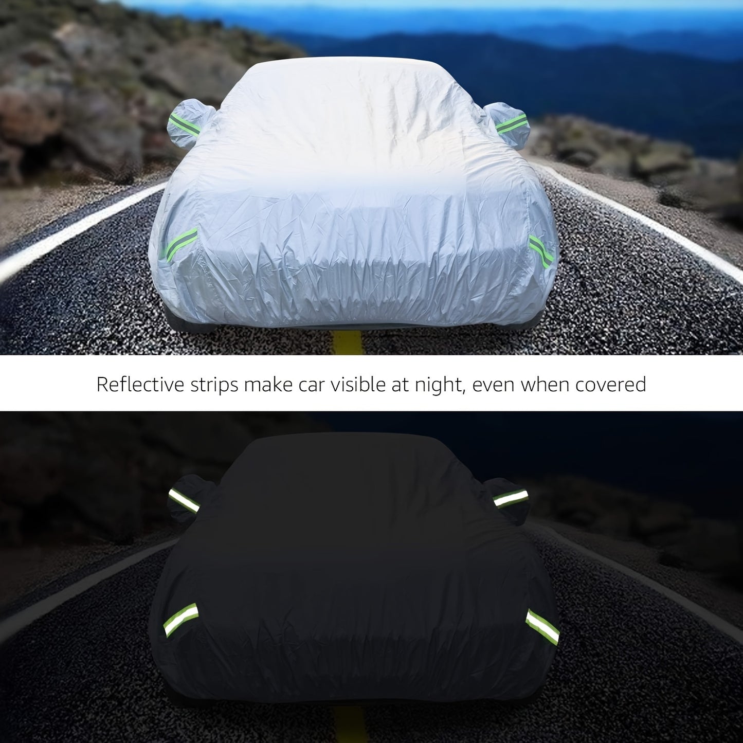 Protect Your Suv/Sedan from Sun, Rain, Snow, And UV Rays with This All-Purpose Outdoor Waterproof Car Cover!
