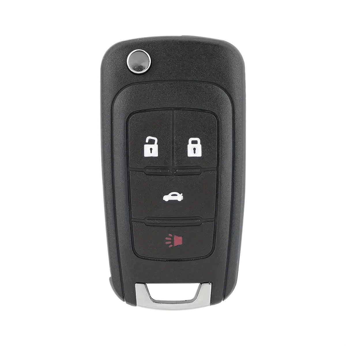 Chevy Buick GMC Key Fob Replacement – 2pcs Flip Remote OHT01060512 315MHz 4-Button, Fits Camaro Equinox Malibu Impala Cruze Encore LaCrosse Terrain 2010-2022