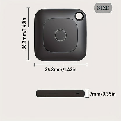 GPS Tracker, Portable Real-Time GPS Tracking Device, Global Coverage Location Tracker, Suitable for Cats and Dogs, Keys, Wallets, Etc., Eliminate the Habit of Forgetting Things and Make Your Travel Easier, Only Applicable to IOS Devices