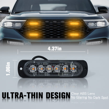 8pcs Ultra-Bright LED Light Bar, LED Car Lights, Car Light LED Truck Pickup Lighting Decoration With For Truck，RV，Car Van， Boat