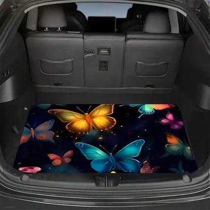 Various Patterns Car Trunk Mats, Non-slip and Durable Cargo Liner with Distinctive Designs, Waterproof Car Trunk Floor Mats To Protect The Vehicle Interior From Dirt, Spills and Scratches