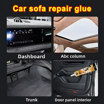 Car Interior Sealant | Body Plastic Repair Adhesive, Seat Adhesive, Super Windproof Strip and Sealing Pad Glue - KJM Brand