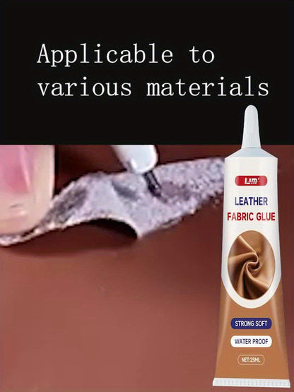 KJM Heavy-Duty & Fabric Repair Glue – Invisible, Washable, No Residue – Strong Adhesive for Car Seat, Sofa, Clothing, Shoe & Jacket Mending – Professional-Grade Instant Fix (No Tools/Easy Application) – Multi-Purpose Glue Stick