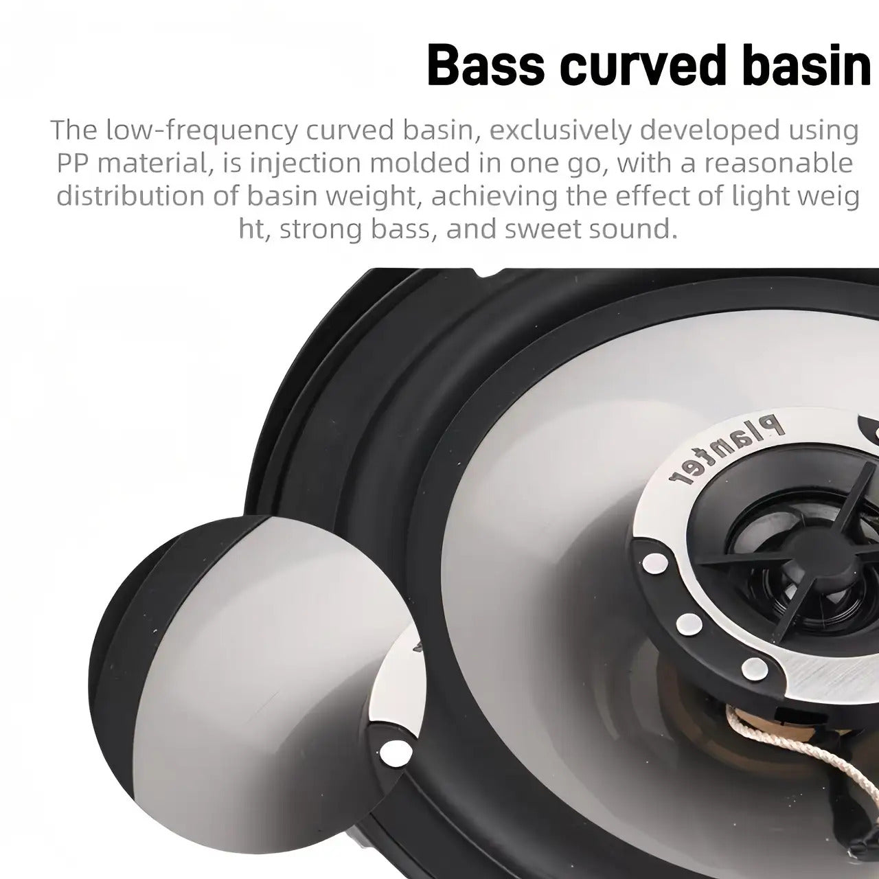 KELUNEGLO 6.5 Inch 400W Car Coaxial Speakers Stereo Car Door Hifi Full Range Speakers High-Quality Rubber Edges, Powerful Magnets, Truck Speakers Car Door Music Audio System Upgrade Universal Fits for Ford, for CHEVROLET, for TOYOTA, for HONDA, Etc.