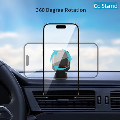 [Magnetic Phone Holder] VUXS Powerful Magnet Phone Holder, Used for Dashboard, Rotatable Magnetic Phone Holder, Compatible with iPhone, Samsung And Other Phones, with 4 Metal Plates And 4 Reinforced Magnets, High-Quality Magnetic Phone Holder