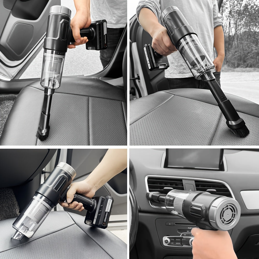 Car Vacuum Cleaner Suction Strong, Convenient Wireless Dust Collector, Car And Household Cleaning Supplies, Cool Automotive Supplies, Gap Vacuum, Suitable For Cars, RV, Kitchen, Floor, Home And Other Cleaning Equipment