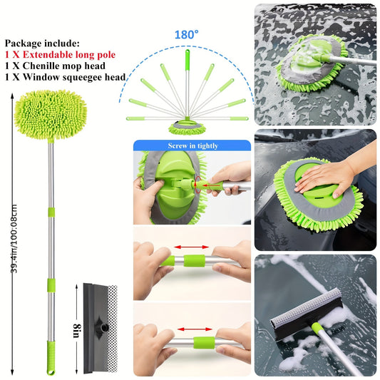 42Pcs Car Wash Detailing Kit Cleaning Kits With Foam Gun Sprayer Wash Brush With Long Handle Collapsible Bucket Large Wash Mitt Towels