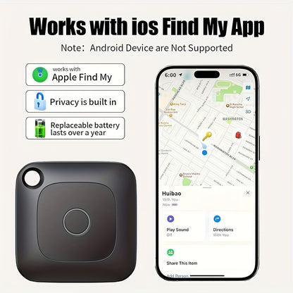 1/4pcs Real-Time GPS Smart Anti-Lost Device Locator - No Installation Required, Suitable for Pets, Elderly, And Children, Compatible with IOS System
