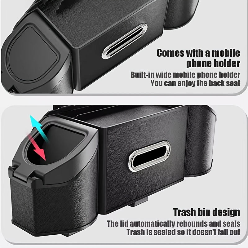 Automotive Backseat Organizer - Premium Car Back Seat Storage Box for Efficient Organization And Clutter-Free Travel