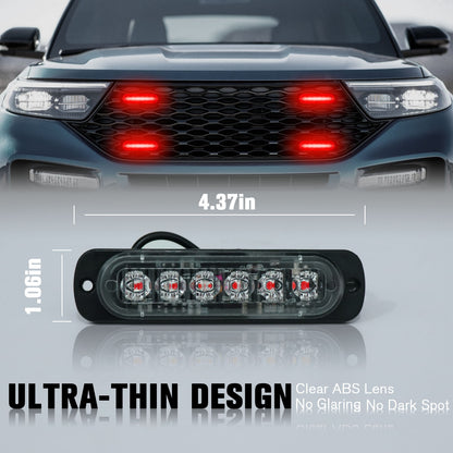 8pcs Ultra-Bright LED Light Bar, LED Car Lights, Car Light LED Truck Pickup Lighting Decoration With For Truck，RV，Car Van， Boat