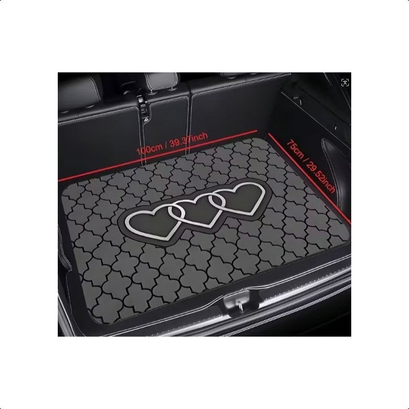 Various Patterns Car Trunk Mats, Non-slip and Durable Cargo Liner with Distinctive Designs, Waterproof Car Trunk Floor Mats To Protect The Vehicle Interior From Dirt, Spills and Scratches