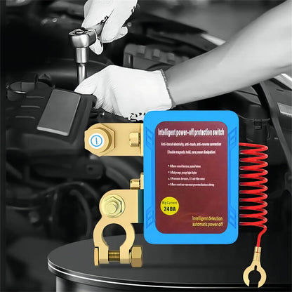 Remote Battery Disconnect Switch 12V /24 V 240A Battery Kill Switch for Auto RV ATV, Power Cutoff Switch, Remotecontrolled Switch, Easy Installation, Reliable Construction, Highcurrent Handling, Power Disconnect, Auto Enthusiasts, Rv Owners
