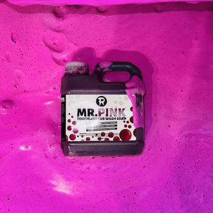 Pink Car Pre Wash Foam Touchless Bug Tar Remover Ph Neutral Snow Foam for Safe DIY Detailing Pre Soak Before Contact Wash Safe for Ceramic Coating (340oz)