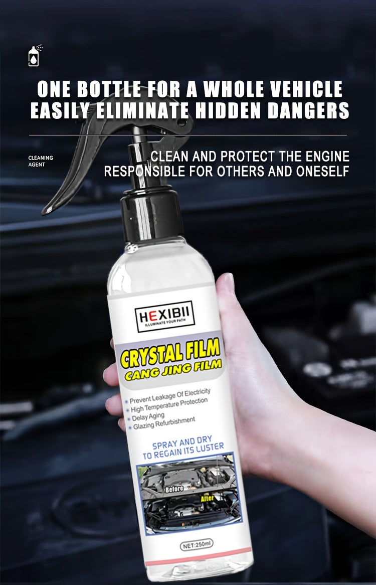 Engine Bay Cleaner Engine Shine Protector Detailer Decontamination Deep Degreasing Compartment Heavy Oil Dust Car Cleaning Tool
