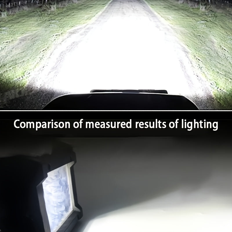 Two 10-Inch LED Light Bars Plus Four 4-Inch Work Pods for Off-Road Trucks, Suitable for Jeeps, Utes, 4Wds, And Atvs, Without Battery