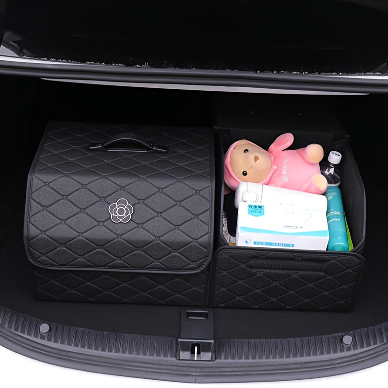 Car Trunk Storage Box, Multifunctional, Foldable, Large Capacity Car Storage, Car Interior Additions