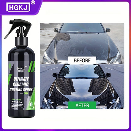 Car Paint Coating Spray, Car ProtectionCoating Spray, Multi-functional Coating Renewal Agent, Ceramic Car Coating Agent Spray, Fast-Acting Coating Spray