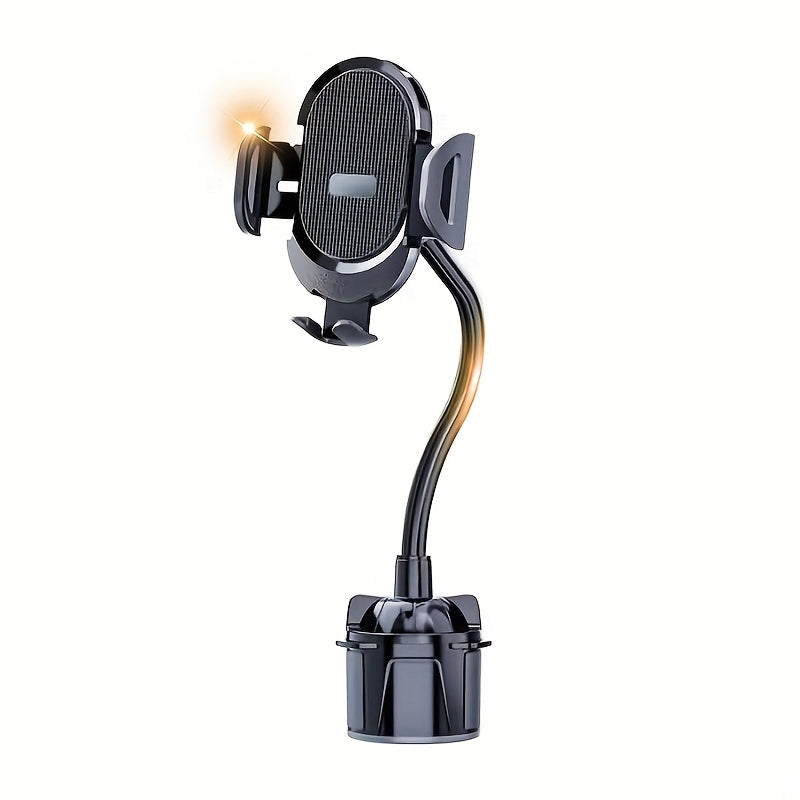 360° Rotating Cup Phone Holder, No Shaking, Adjustable And Retractable Car Phone Holder, for All Smart Phone,  Fit for Car And Truck.