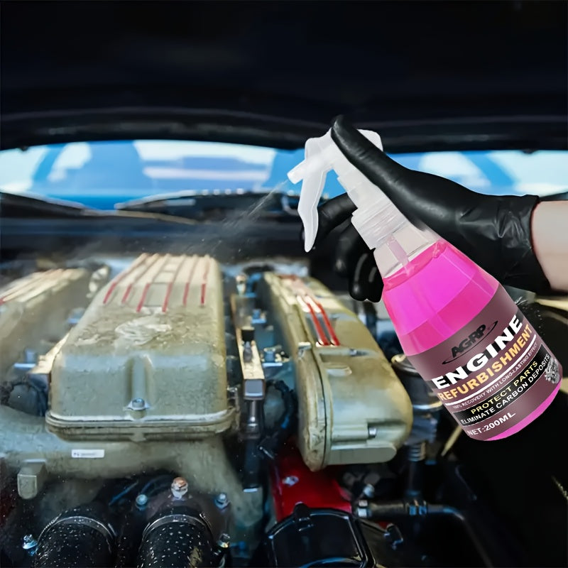 Plastic Care Spray, Engine Bay Revival Kit - Engine Protection Spots Remover Spray | Gloss Enhancer | Simple to Use, Easy Application, Effective Formula, Auto Detailing, Car Enthusiasts