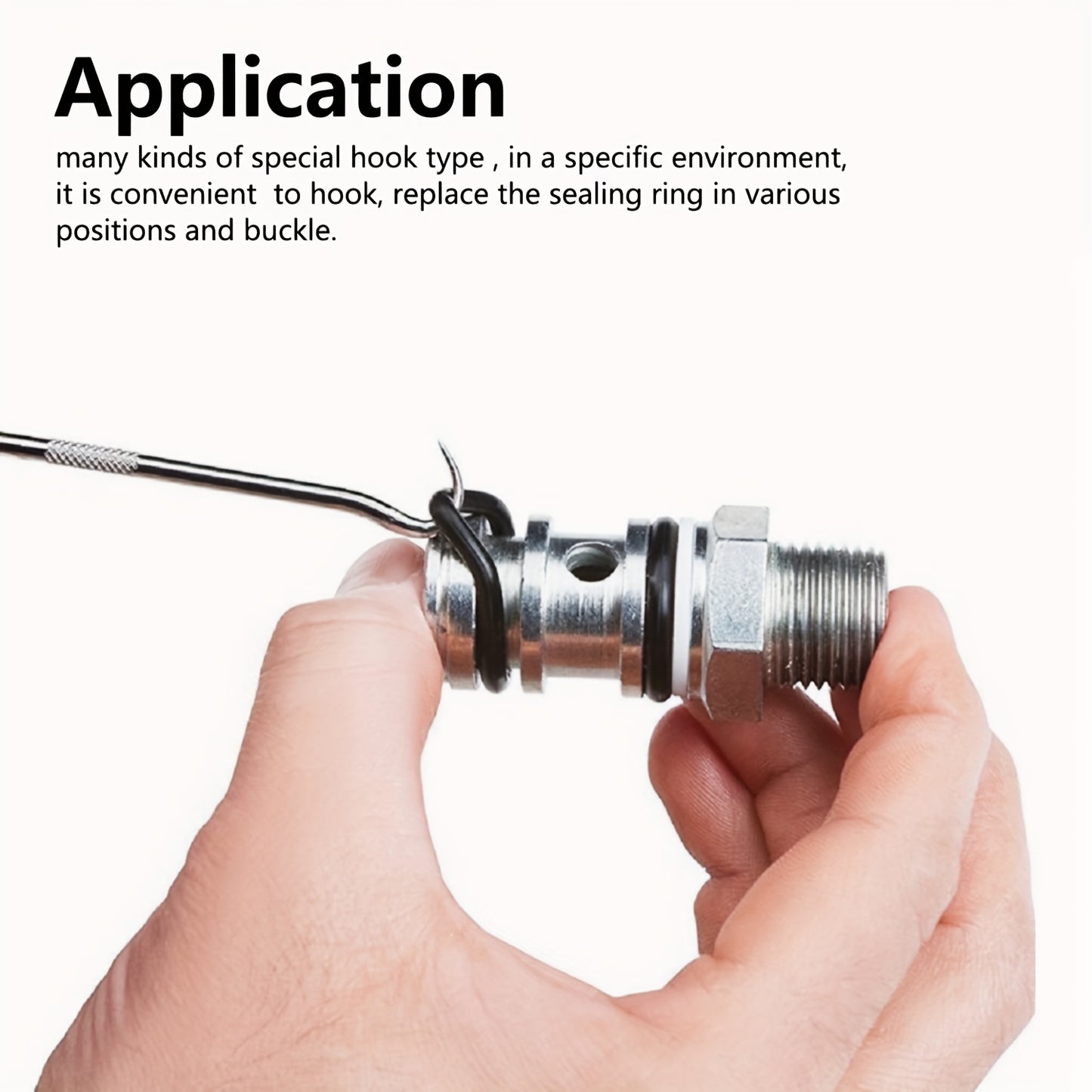 A Set of 4 Or 6pcs Including Pick And Hook Tools, Oil Seals, O-Rings, Seal Gaskets, And Pullers for Car And Bicycle Maintenance. Great for Gifting