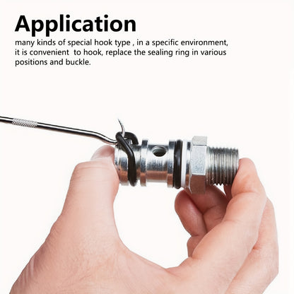 A Set of 4 Or 6pcs Including Pick And Hook Tools, Oil Seals, O-Rings, Seal Gaskets, And Pullers for Car And Bicycle Maintenance. Great for Gifting