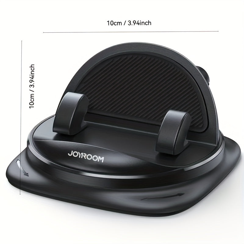 JOYROOM  Phone Holder Mount - Rotatable Dash-Mounted Holders, Non-Slip, ABS,, Heat , Spring-Loaded Grip for iPhone,  & Smartphones